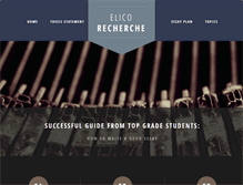 Tablet Screenshot of elico-recherche.net